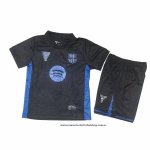 Camiseta Barcelona Special Nino 25-26 Negro Azul