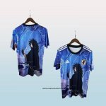 Camiseta Japon Anime 25-26 Azul Tailandia