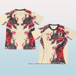 Camiseta Japon Y-3 Dragon 25-26 Blanco Rojo Tailandia