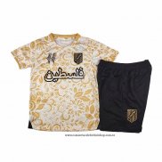 Camiseta Palestina Special Nino 25-26 Amarillo