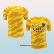 Camiseta Paris Saint-Germain Portero 23-24 Amarillo