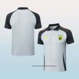 Camiseta Polo del Benfica 24-25 Gris