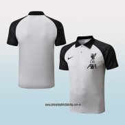 Camiseta Polo del Liverpool 22-23 Gris