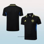 Camiseta Polo del Manchester United 25-26 Amarillo Negro