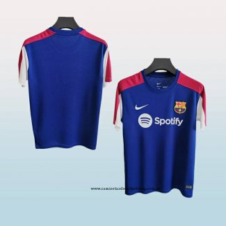 Camiseta Pre Partido del Barcelona 25-26 Azul