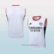 Camiseta de Entrenamiento AC Milan 25-26 Sin Mangas Blanco