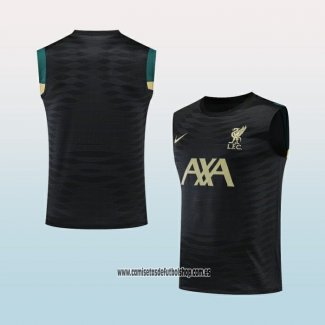 Camiseta de Entrenamiento Liverpool 22-23 Sin Mangas Negro