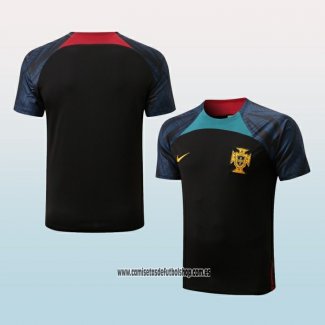 Camiseta de Entrenamiento Portugal 22-23 Negro