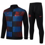 Chandal de Chaqueta del Barcelona 24-25 Rojo y Azul