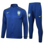 Chandal de Chaqueta del Brasil 24-25 Azul