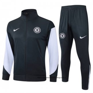 Chandal de Chaqueta del Chelsea Nino 25-26 Gris