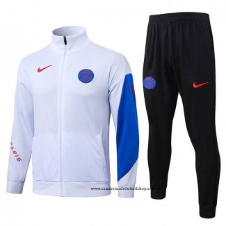 Chandal de Chaqueta del Paris Saint-Germain 25-26 Blanco