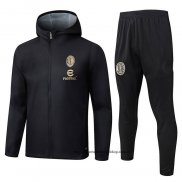 Chandal de Rompevientos del AC Milan 25-26 Negro