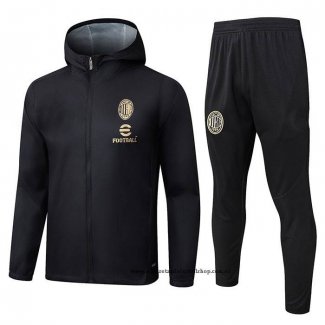 Chandal de Rompevientos del AC Milan 25-26 Negro