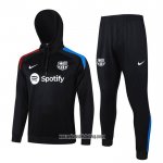 Chandal de Sudadera del Barcelona 24-25 Negro
