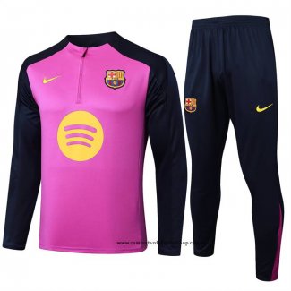 Chandal de Sudadera del Barcelona 25-26 Purpura