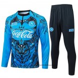 Chandal de Sudadera del Napoli 25-26 Azul