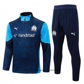 Chandal de Sudadera del Olympique Marsella 25-26 Azul