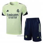 Chandal del Real Madrid 25-26 Manga Corta Verde - Pantalon Corto