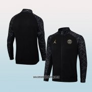 Chaqueta del Paris Saint-Germain Jordan 23-24 Negro