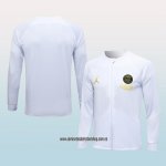 Chaqueta del Paris Saint-Germain Jordan 23-24 Blanco