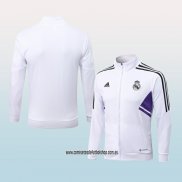 Chaqueta del Real Madrid 22-23 Blanco y Purpura