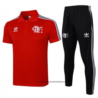 Conjunto Polo del Flamengo 25-26 Rojo