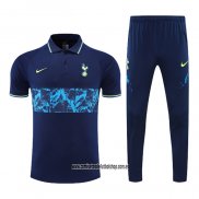 Conjunto Polo del Tottenham Hotspur 22-23 Azul Oscuro