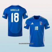 Jugador Primera Camiseta Italia Barella 24-25