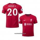 Jugador Primera Camiseta Liverpool Diogo J. 22-23