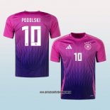 Jugador Segunda Camiseta Alemania Podolski 2024