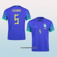 Jugador Segunda Camiseta Brasil Casemiro 2022
