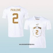 Jugador Segunda Camiseta Serbia Pavlovic 2022