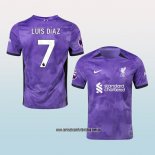 Jugador Tercera Camiseta Liverpool Luis Diaz 23-24