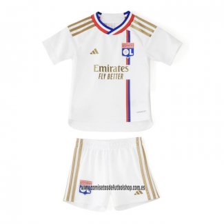 Primera Camiseta Lyon Nino 23-24