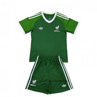 Primera Camiseta Mexico Portero Nino 2025