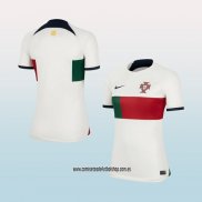 Segunda Camiseta Portugal Mujer 2022