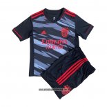 Tercera Camiseta Benfica Nino 21-22