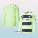 Tercera Camiseta Manchester City 22-23 Manga Larga