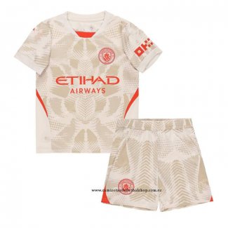 Tercera Camiseta Manchester City Portero Nino 24-25