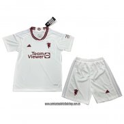 Tercera Camiseta Manchester United Nino 23-24