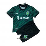 Tercera Camiseta Sporting Nino 21-22