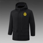 Borussia Dortmund 24-25 Negro Chaqueta Invierno del