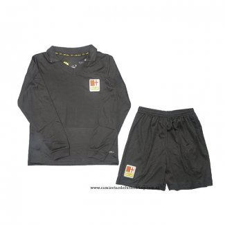 Camiseta AC Milan Portero 125 Aniversario Nino 2024 Manga Larga