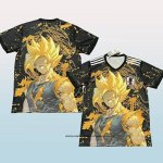 Camiseta Japon Anime Dragon Ball 24-25 Negro Tailandia