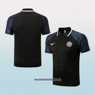 Camiseta Polo del Inter Milan 22-23 Negro