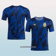 Camiseta Pre Partido del Argentina 2022 Azul