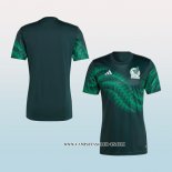Camiseta Pre Partido del Mexico 2022 Verde