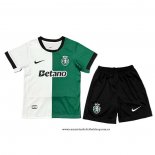 Camiseta Sporting Special Nino 25-26 Blanco Verde