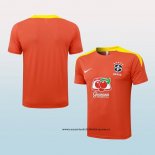Camiseta de Entrenamiento Brasil 25-26 Naranja